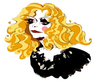 Alison Goldfrapp, English Pop Singer (Caricature) by Neale Osborne